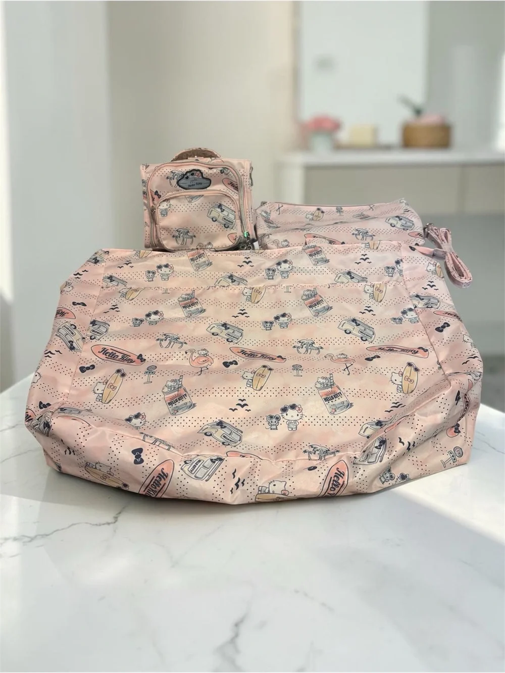 Jujube x Hello Kitty Hello Summer Set — Super Be, Be Quick & Mini BRB (Like New)